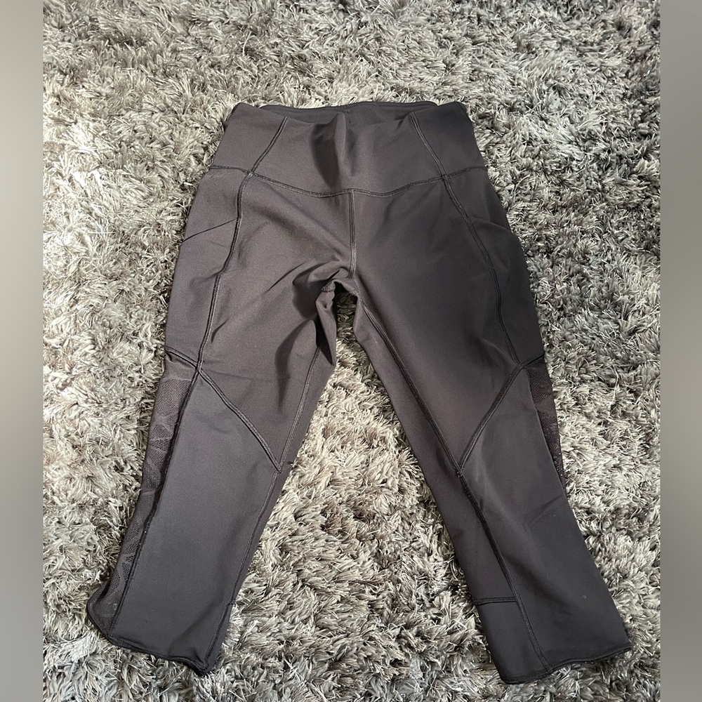 Lululemon Black Lace Crops